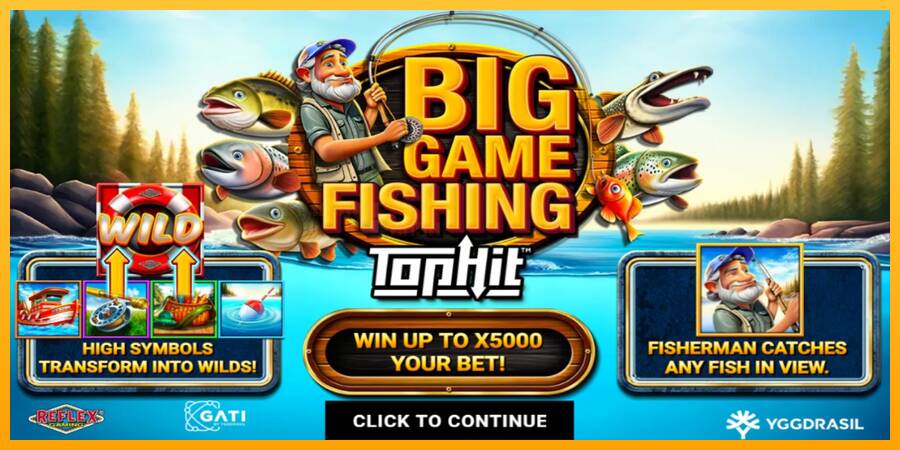 Big Game Fishing игрална машина за пари, снимка 1