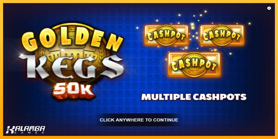 Golden Kegs 50K игрална машина за пари, снимка 1