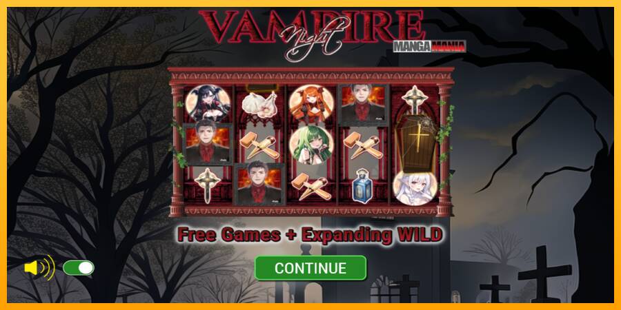 Vampire Night игрална машина за пари, снимка 1