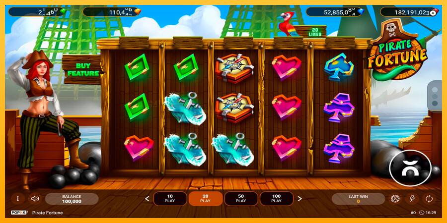 Pirate Fortune игрална машина за пари, снимка 1