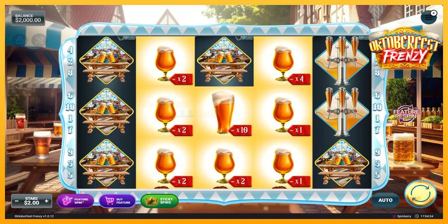 Oktoberfest Frenzy игрална машина за пари, снимка 2