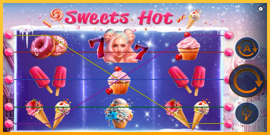 Sweets Hot игрална машина за пари, снимка 2