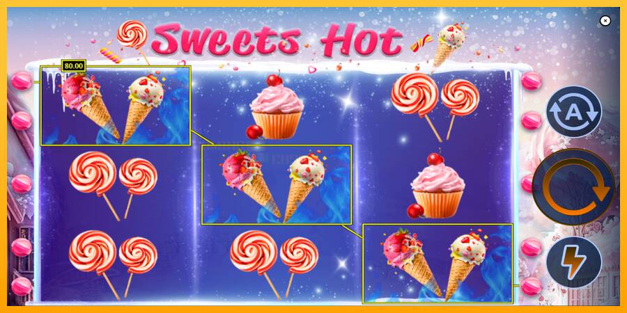 Sweets Hot игрална машина за пари, снимка 4