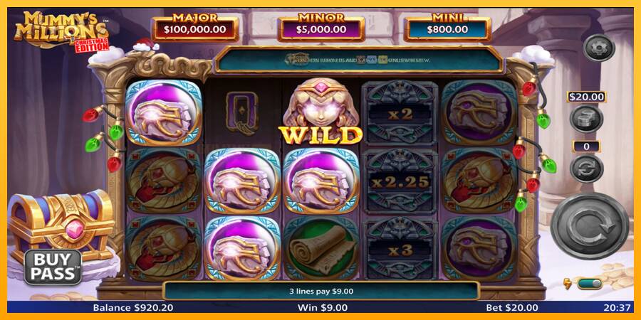 Mummys Millions игрална машина за пари, снимка 2