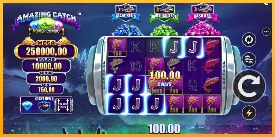 Amazing Catch Power Combo игрална машина за пари, снимка 4