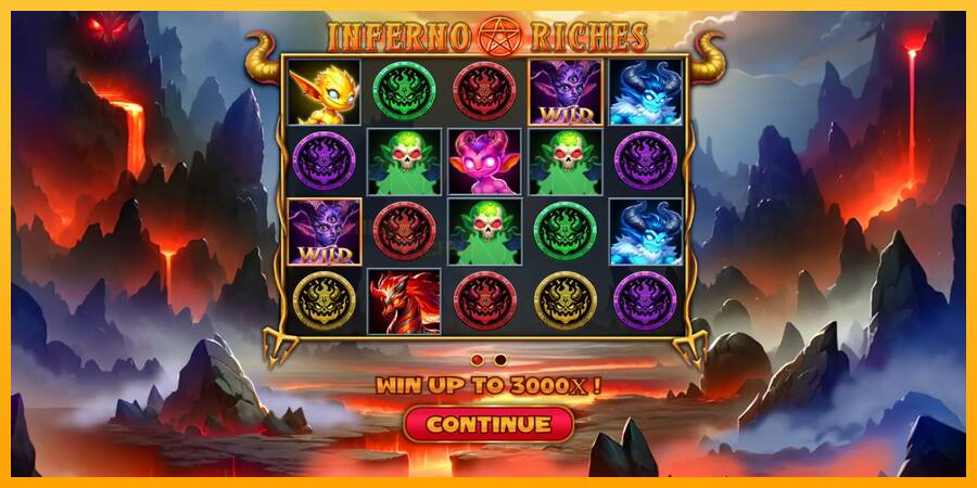 Inferno Riches игрална машина за пари, снимка 1