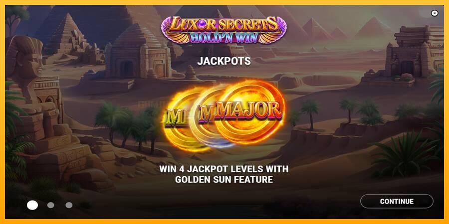 Luxor Secrets Holdn Win игрална машина за пари, снимка 1