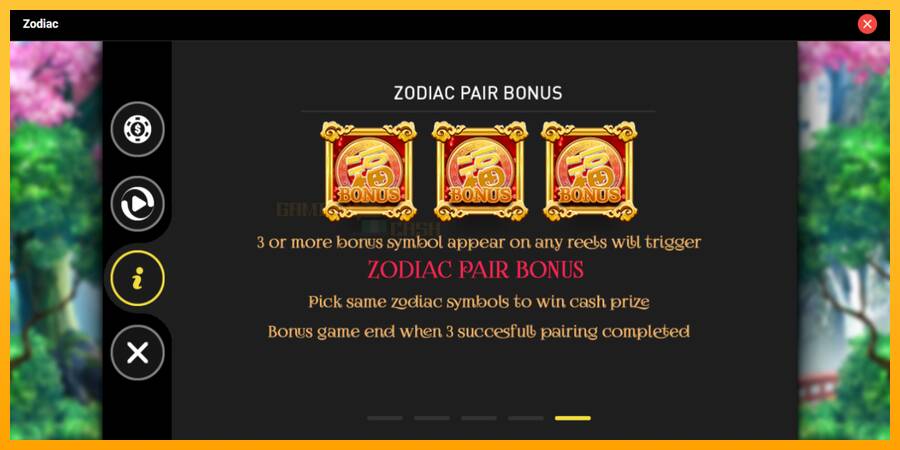 Zodiac игрална машина за пари, снимка 7