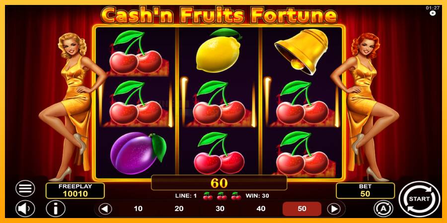 Cashn Fruits Fortune игрална машина за пари, снимка 3