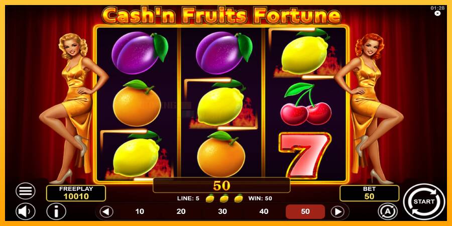 Cashn Fruits Fortune игрална машина за пари, снимка 4