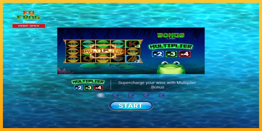 Fu Frog Food игрална машина за пари, снимка 1