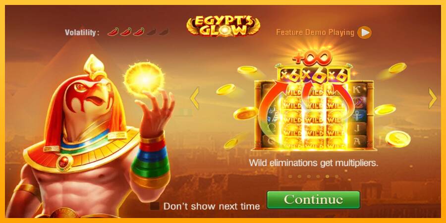 Egypts Glow игрална машина за пари, снимка 6