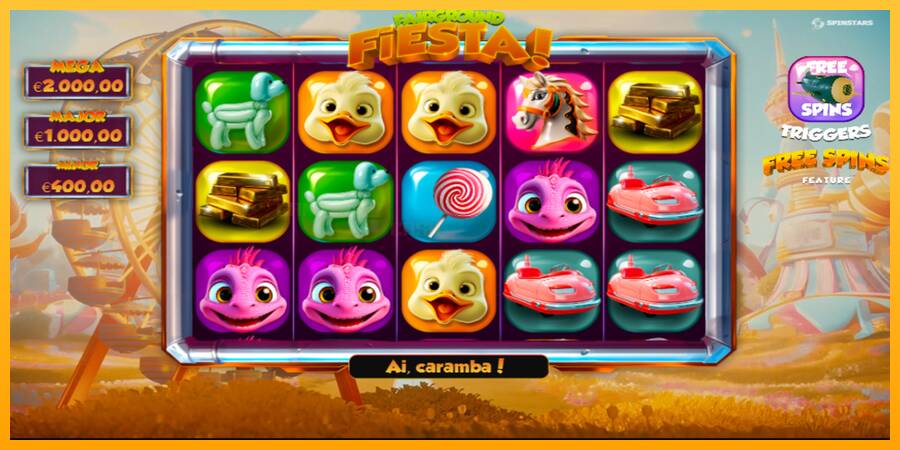 Fairground Fiesta игрална машина за пари, снимка 6