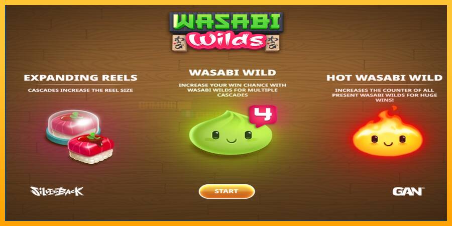 Wasabi Wilds игрална машина за пари, снимка 4