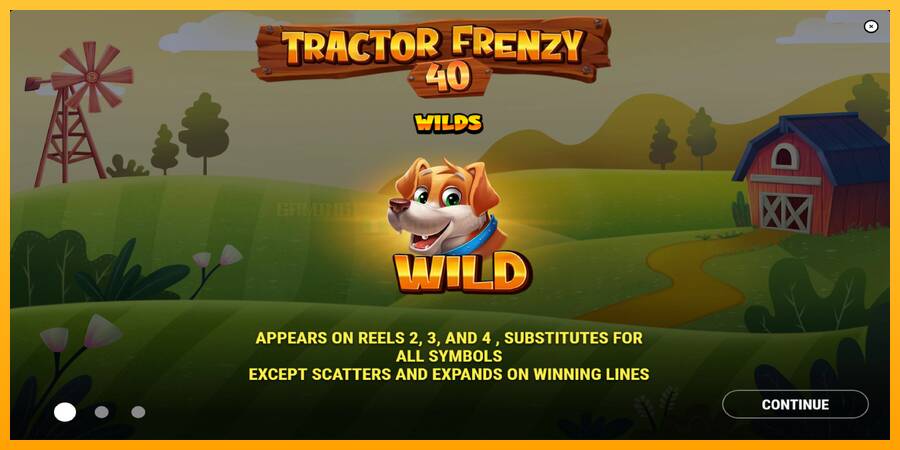 Tractor Frenzy 40 игрална машина за пари, снимка 1