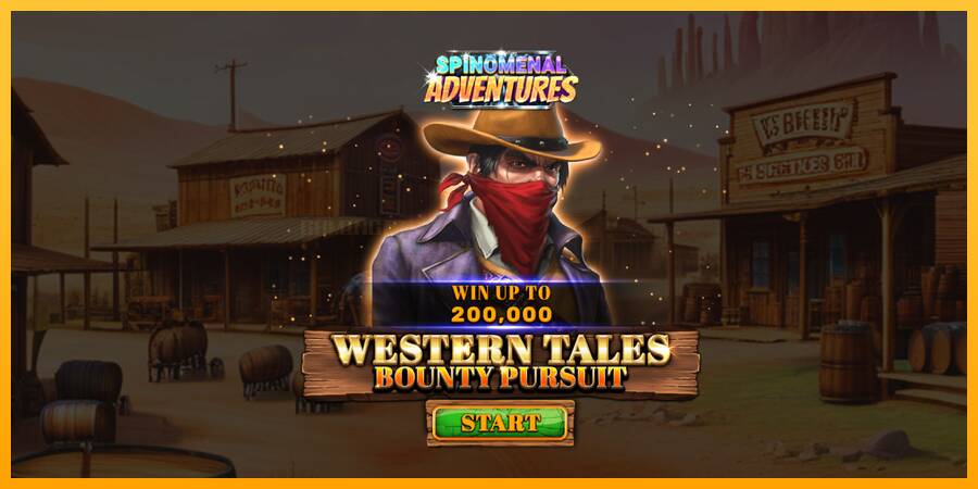 Western Tales - Bounty Pursuit игрална машина за пари, снимка 1