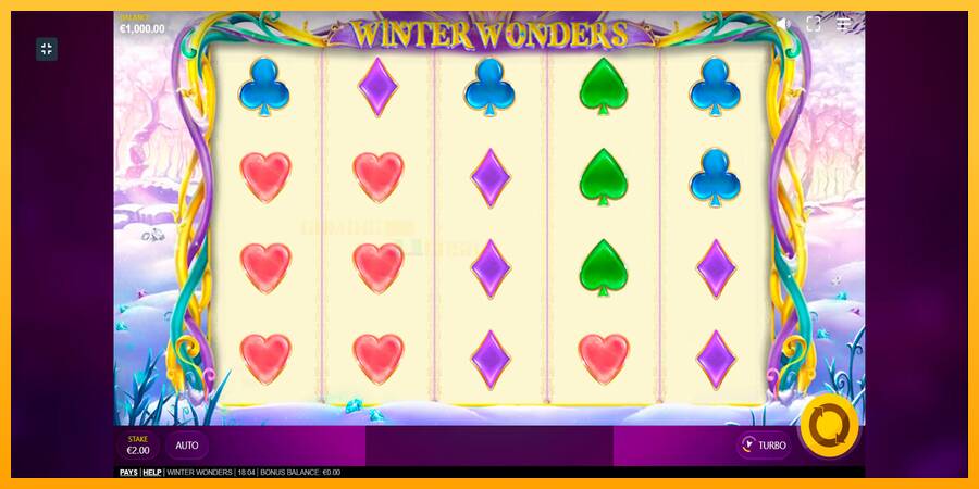 Winter Wonders игрална машина за пари, снимка 6