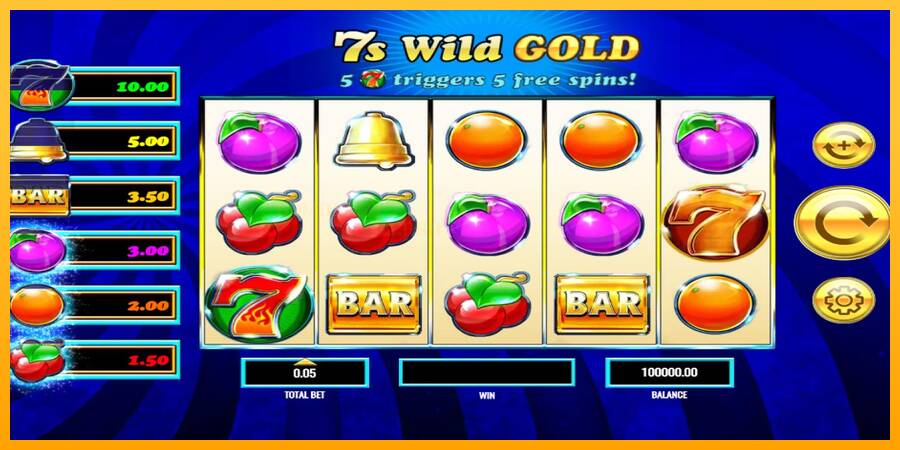 7s Wild Gold игрална машина за пари, снимка 1