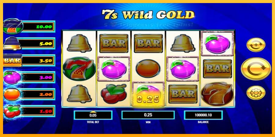 7s Wild Gold игрална машина за пари, снимка 2