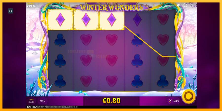 Winter Wonders игрална машина за пари, снимка 8