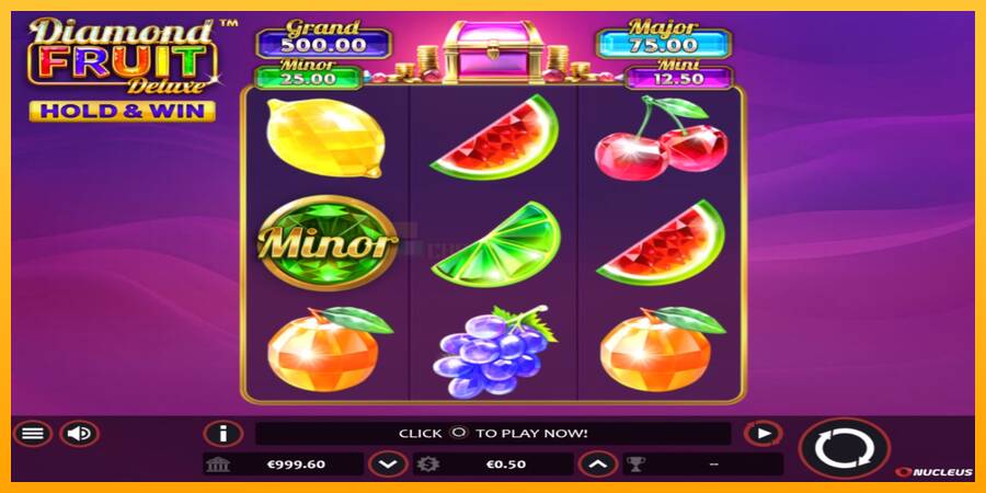 Diamond Fruit Deluxe игрална машина за пари, снимка 1