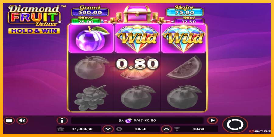 Diamond Fruit Deluxe игрална машина за пари, снимка 2