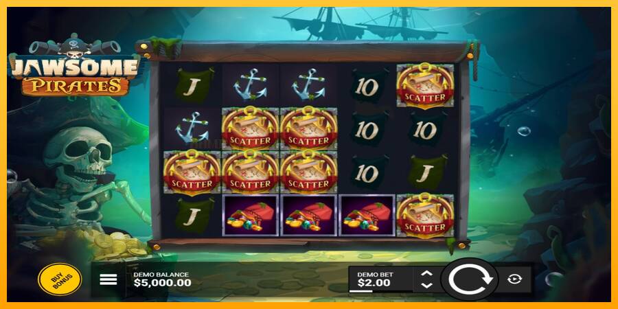 Jawsome Pirates игрална машина за пари, снимка 1