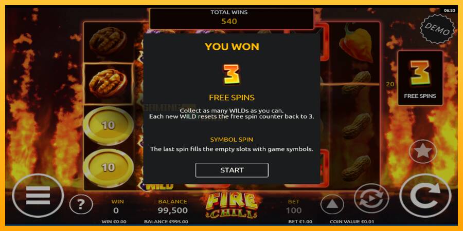 Fire Chili игрална машина за пари, снимка 1