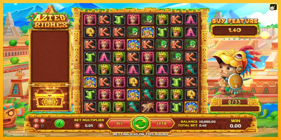 Aztec Riches игрална машина за пари, снимка 2