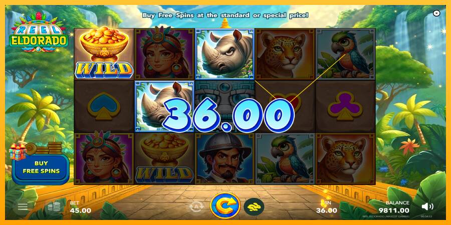 Reel Eldorado игрална машина за пари, снимка 3