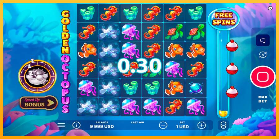 Golden Octopus игрална машина за пари, снимка 2