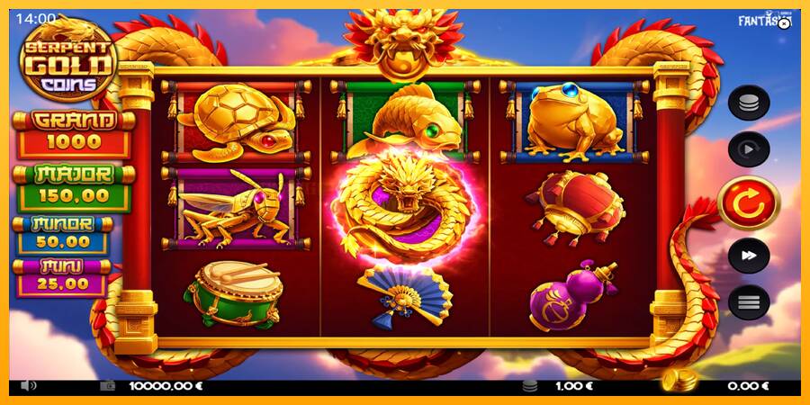 Serpent Gold Coins игрална машина за пари, снимка 2