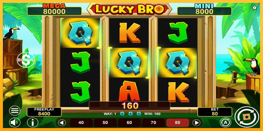 Lucky Bro Hold & Win игрална машина за пари, снимка 4