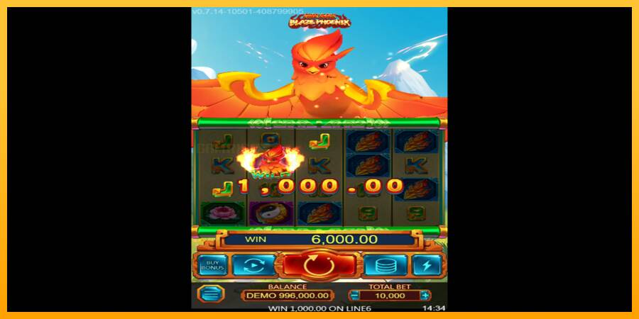 Fire Ball Blaze Phoenix игрална машина за пари, снимка 6