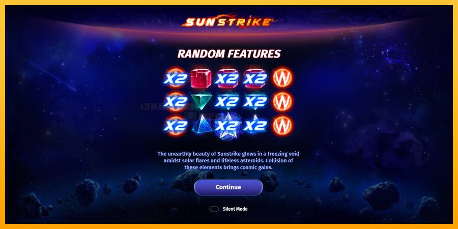 Sun Strike игрална машина за пари, снимка 1