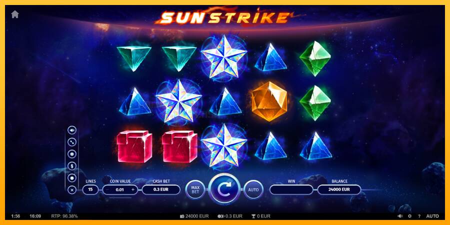 Sun Strike игрална машина за пари, снимка 2