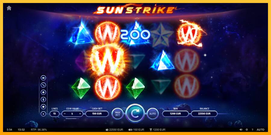 Sun Strike игрална машина за пари, снимка 4