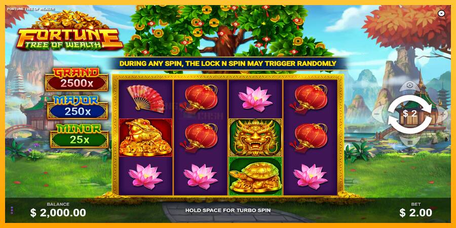 Fortune Tree of Wealth игрална машина за пари, снимка 2