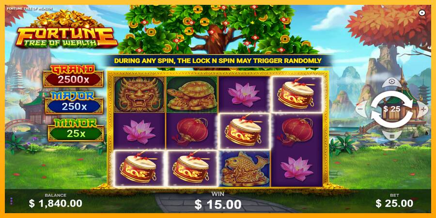 Fortune Tree of Wealth игрална машина за пари, снимка 3