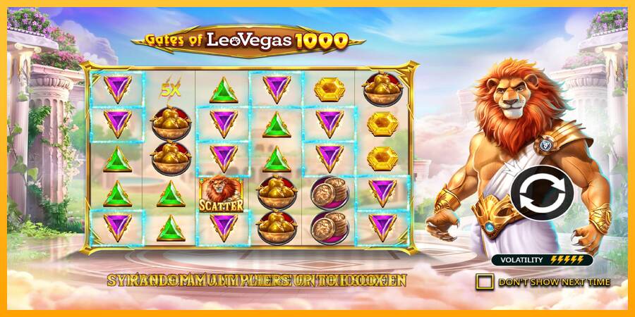 Gates of LeoVegas 1000 игрална машина за пари, снимка 1