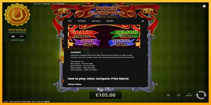 Joker Jackpots: Prize Mania игрална машина за пари, снимка 7