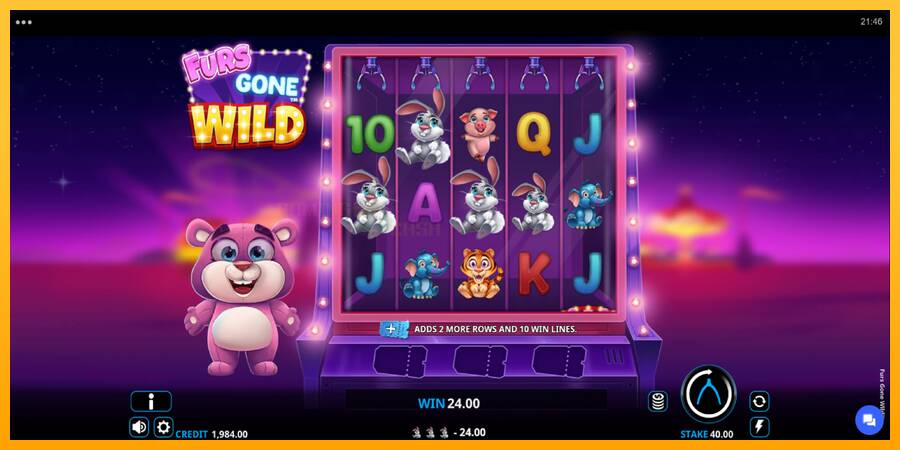 Furs Gone Wild игрална машина за пари, снимка 3