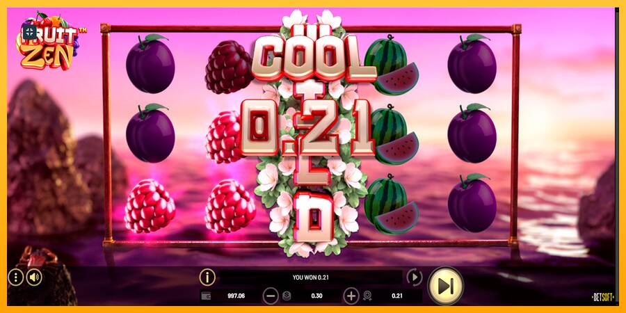 Fruit Zen игрална машина за пари, снимка 8