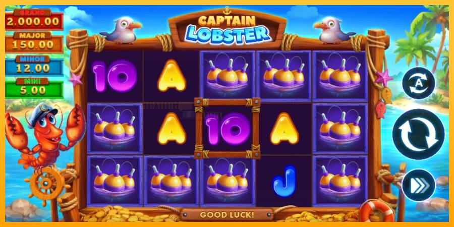 Captain Lobster игрална машина за пари, снимка 1