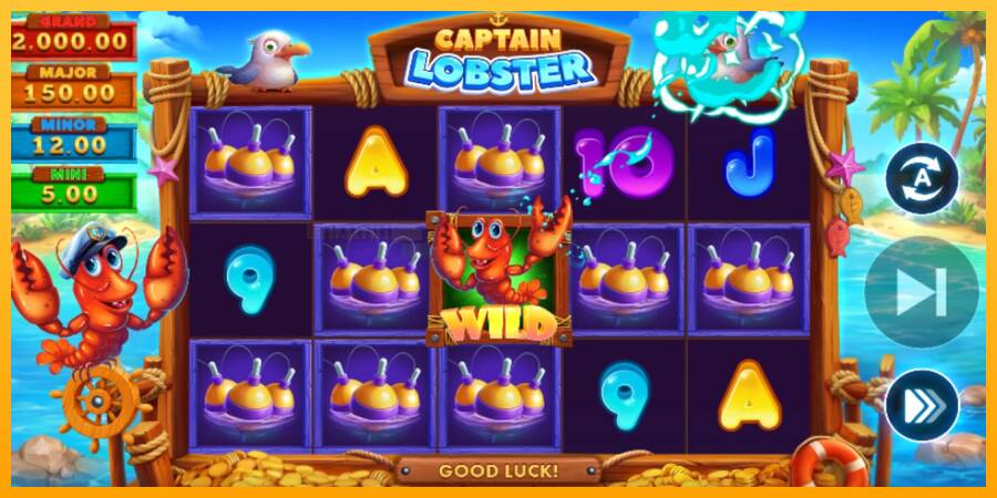 Captain Lobster игрална машина за пари, снимка 3