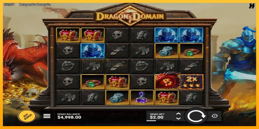 Dragons Domain игрална машина за пари, снимка 2