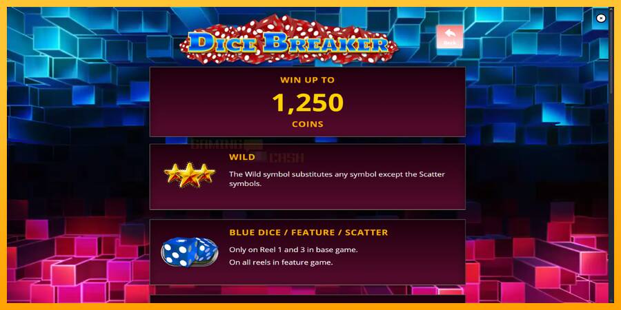 Dice Breaker игрална машина за пари, снимка 5