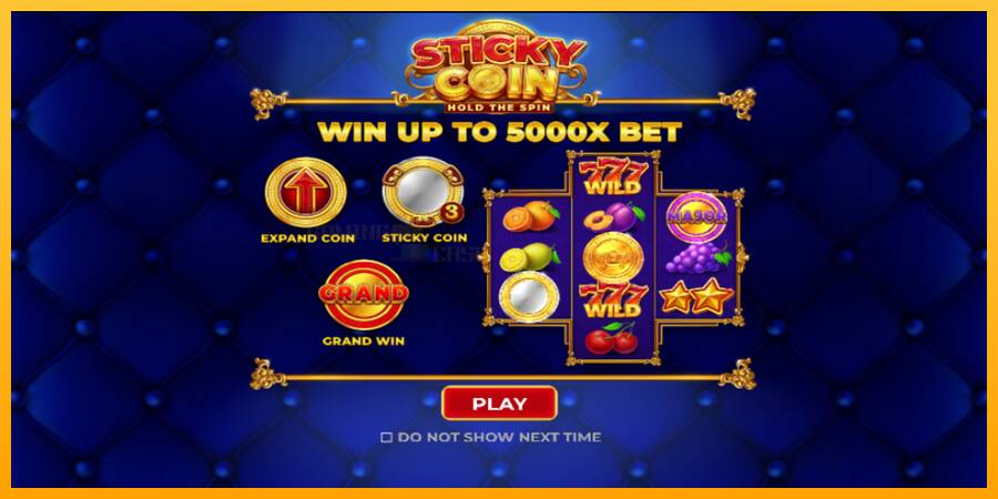 Sticky Coin: Hold the Spin игрална машина за пари, снимка 1