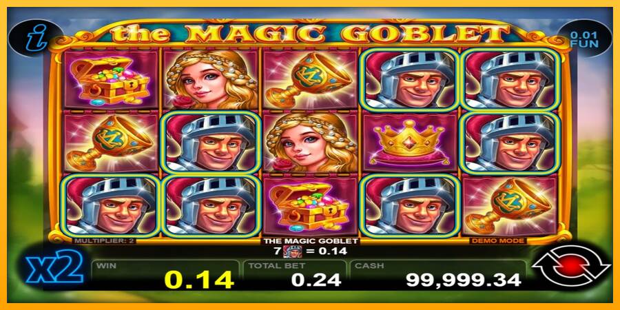 The Magic Goblet игрална машина за пари, снимка 2