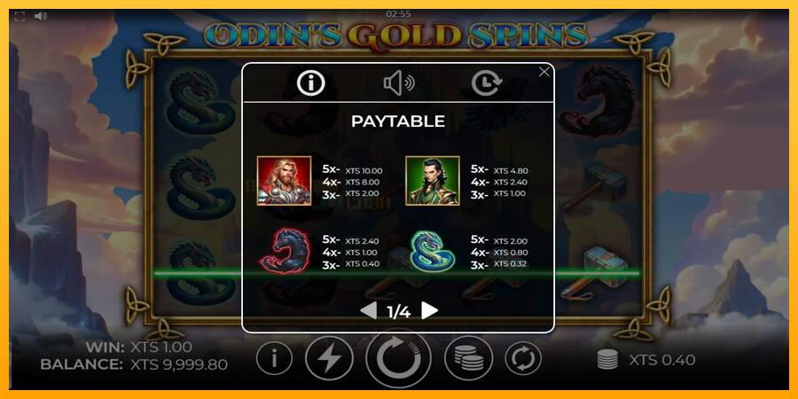 Odins Gold Spins игрална машина за пари, снимка 4